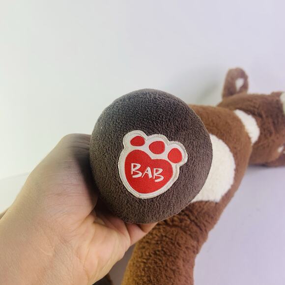 Build A Bear 15" Rudolph The Red Nose Reindeer Plush 2014 Light Not Working - Picture 4 of 6